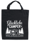 Preview: Camper Baumwolltasche: Glückliche Camper