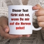 Preview: Keramiktasse: Lena - Dieser Text färbt sich rot, wenn Du mir auf die Nerven gehst!