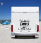 Preview: Wohnmobil Aufkleber: Glückliche Camper Preview: Wohnmobil Aufkleber: Glückliche Camper