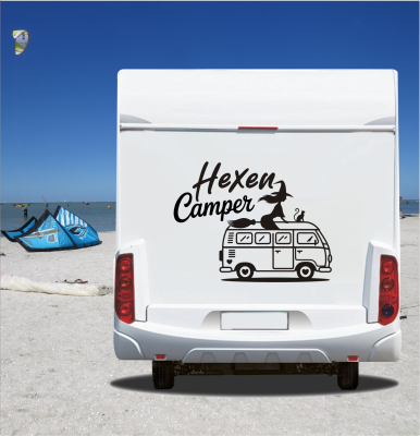 Wohnmobil Aufkleber: Hexen Camper