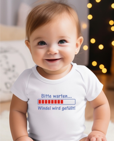 Babybody: Bitte warten.... Windel wird gefüllt!