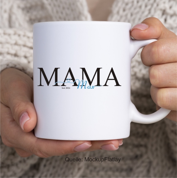 Sprüchetasse: Lena - Mama mit Namen & Geburtsjahr Sprüchetasse: Lena - Mama mit Namen & Geburtsjahr