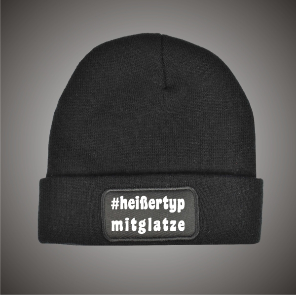 Wollmütze - #heißertypmitglatze Wollmütze - #heißertypmitglatze