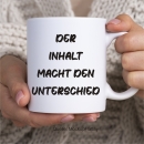 Tasse: Lena- Der Inhalt macht den Unterschied